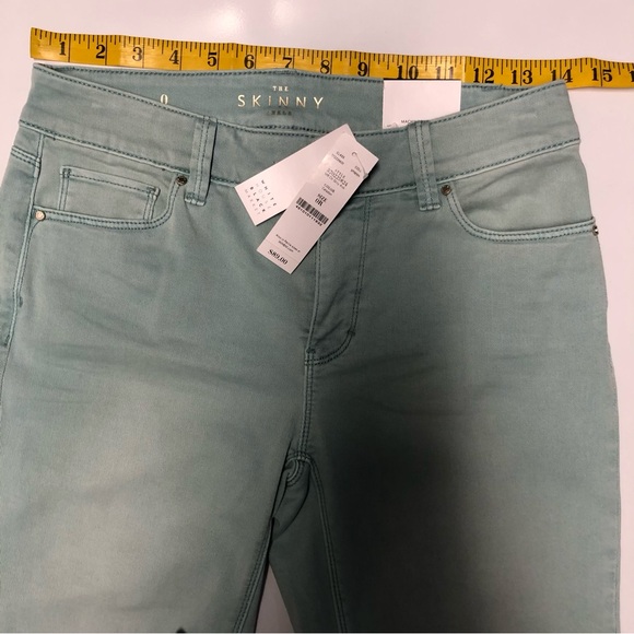 WHBM The mid rise skinny ankle jeans size 0R - Picture 5 of 15